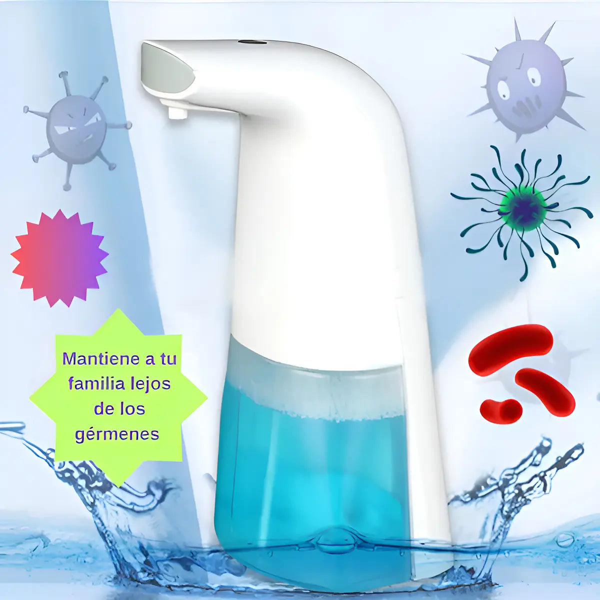 VERANO™ AquaFlow – Dispensador Automático de Jabón
